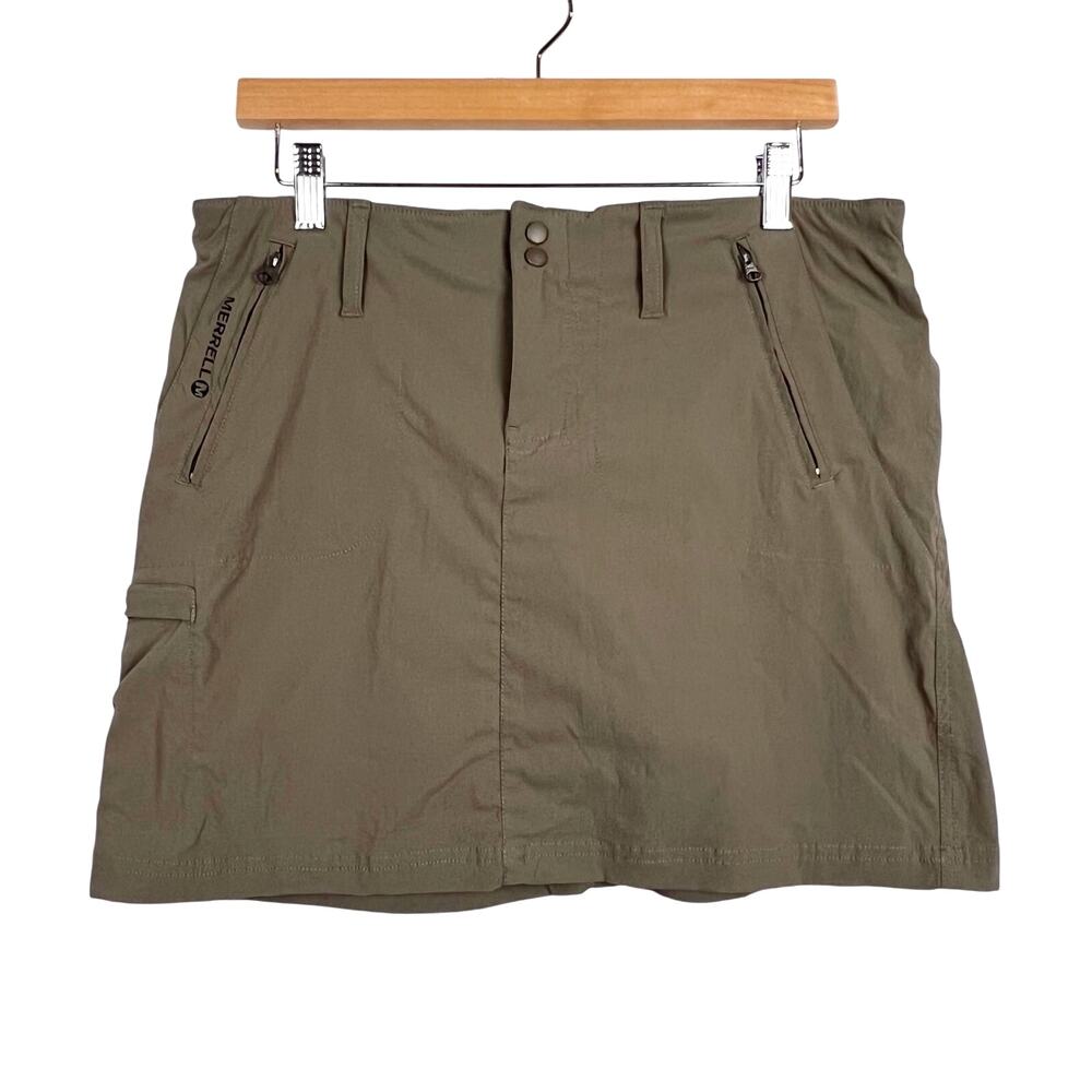 Merrell Skort Women's 10 Opti-wick UPF 50+ Golf Tennis, Hiking Pockets Camping